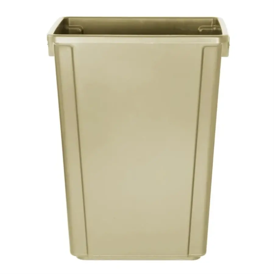 Jantex | narrow waste bin beige | 60ltr