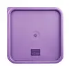 Hygiplas square lid for food containers | Large | Purple