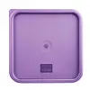 Hygiplas Square Lid for Food Storage Boxes | Large | Purple