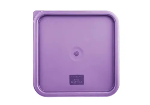  Hygiplas square lid for food containers | Large | Purple 