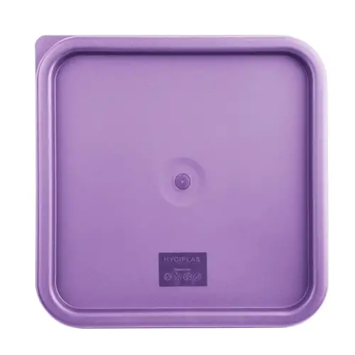  Hygiplas Square Lid for Food Storage Boxes | Large | Purple 