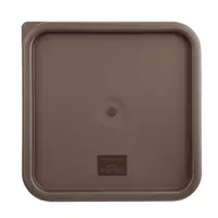 Hygiplas | square lid for food containers | Brown | big