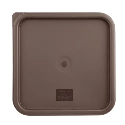  Hygiplas square lid for food containers | Large | Brown 