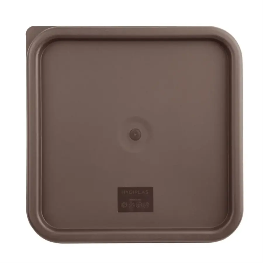 square lid for food containers | Large | Brown