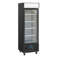 Polar G-Series | Upright Display Cooling | 218Ltr | Black |169.2 x 53 x 57.5cm