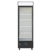 Polar G-Series | Rechtopstaande Display Koeling | 368Ltr | Zwart | 198,2x 62 x 57 cm