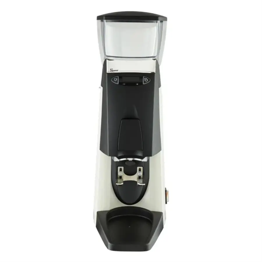 Barista espresso coffee grinder white 55wa | Aluminum & ABS | 57.7(h) x 19.8(w) x 39.7(d)cm