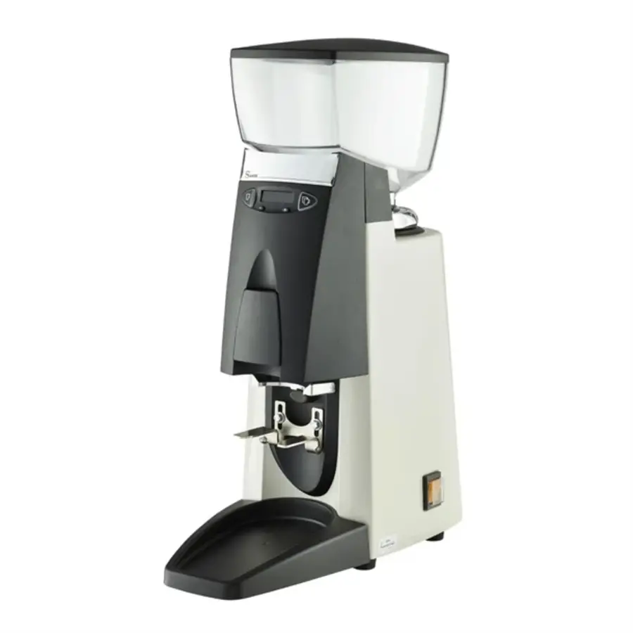 Moulin à café expresso Barista blanc 55wa | Aluminium et ABS | 57,7 (h) x 19,8 (l) x 39,7 (p) cm