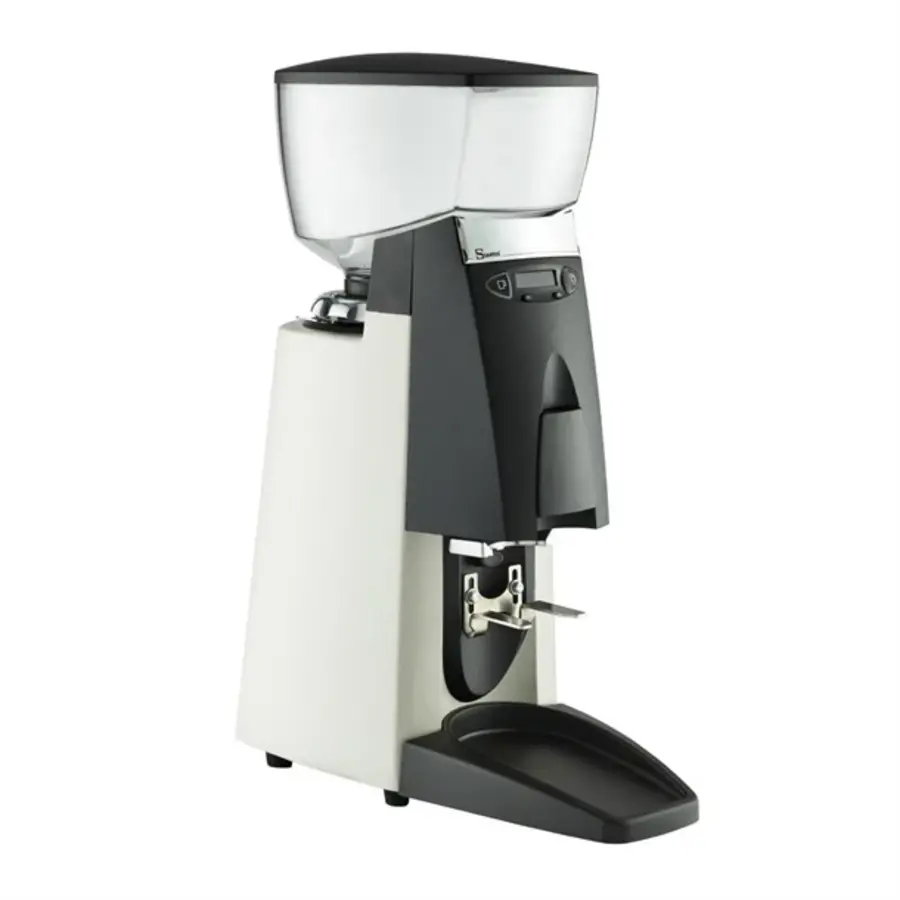 Moulin à café expresso Barista blanc 55wa | Aluminium et ABS | 57,7 (h) x 19,8 (l) x 39,7 (p) cm