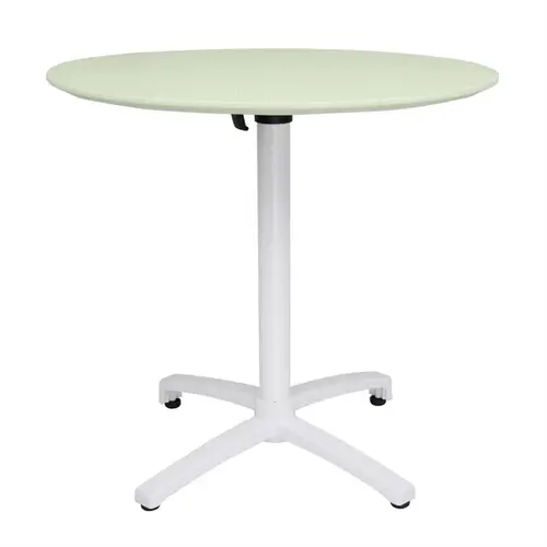  Bolero Table pliante en propylène | 800 mm | Vert menthe 