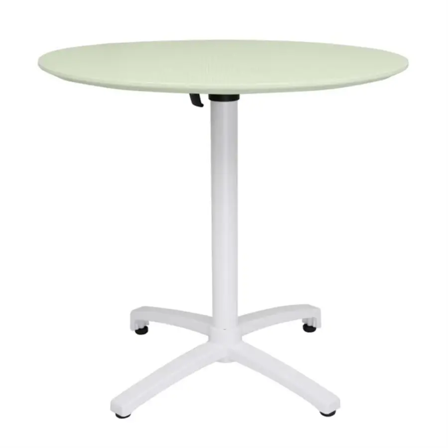 Folding Propylene Table | 800mm | Mint Green