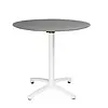 Bolero Table pliante en propylène | 800 mm | Gris foncé