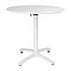 Bolero Table pliante en propylène | 800 mm | Blanc