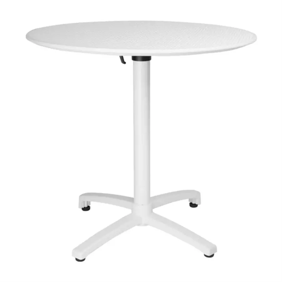 Folding Propylene Table | 800mm | White