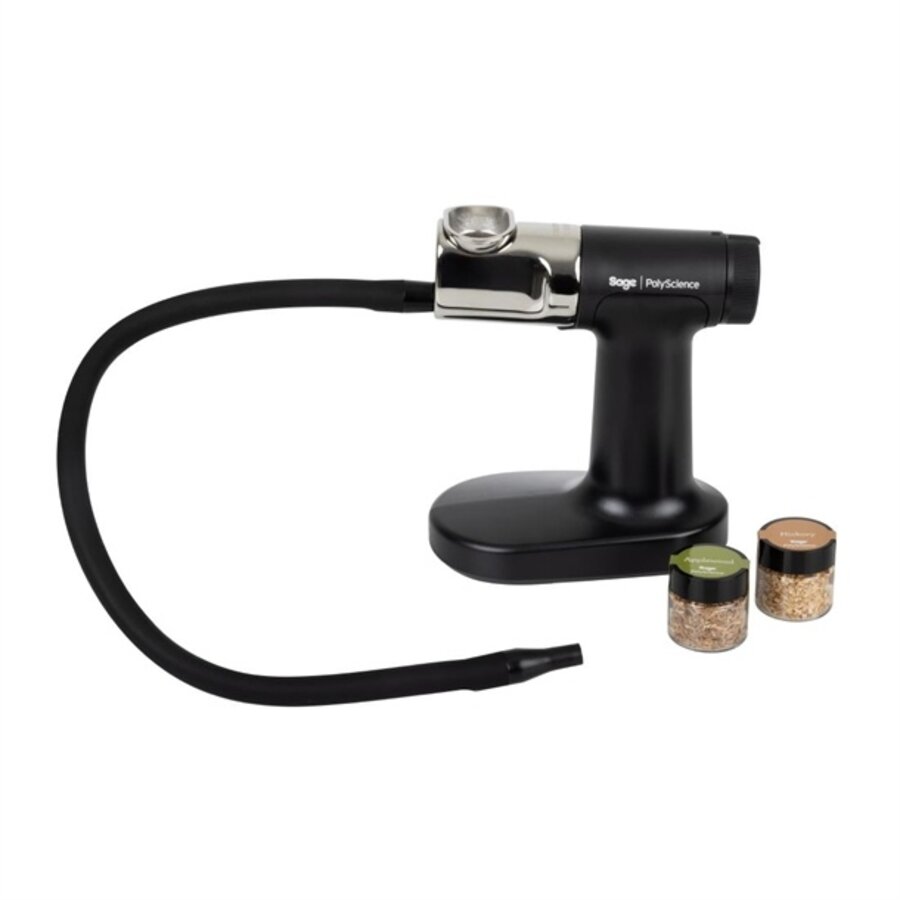 Räucherpistole für Lebensmittel Profi | Stahl | 9 (H) x 17 (B) x 16 (T) cm