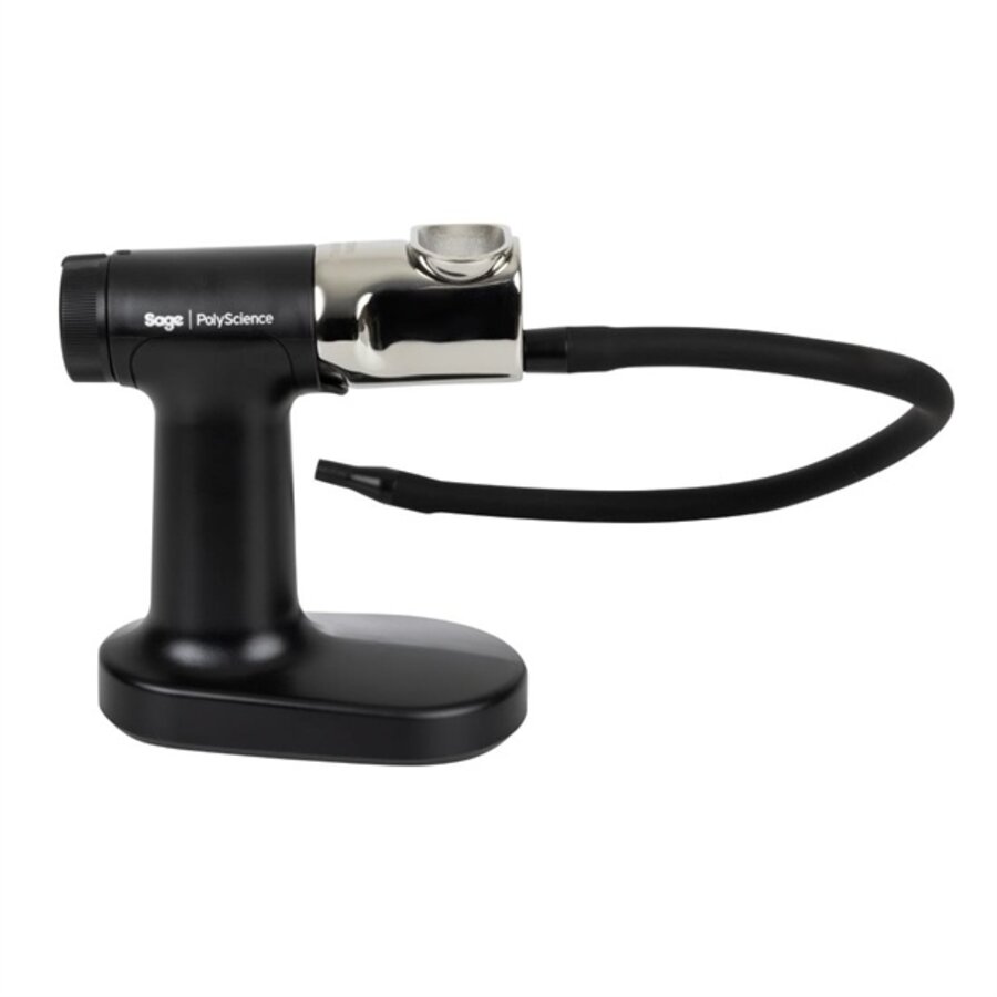 Räucherpistole für Lebensmittel Profi | Stahl | 9 (H) x 17 (B) x 16 (T) cm