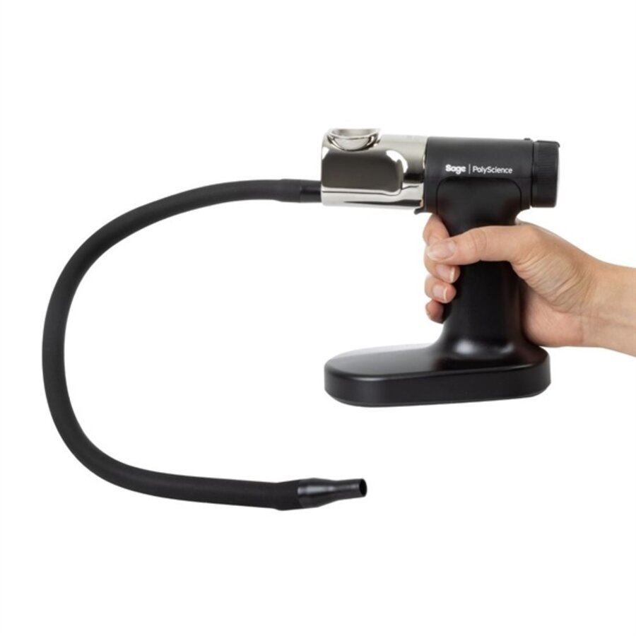 Räucherpistole für Lebensmittel Profi | Stahl | 9 (H) x 17 (B) x 16 (T) cm