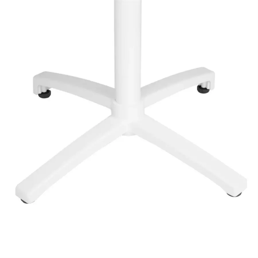 Bolero Foldable Propylene Table | 800mm | White