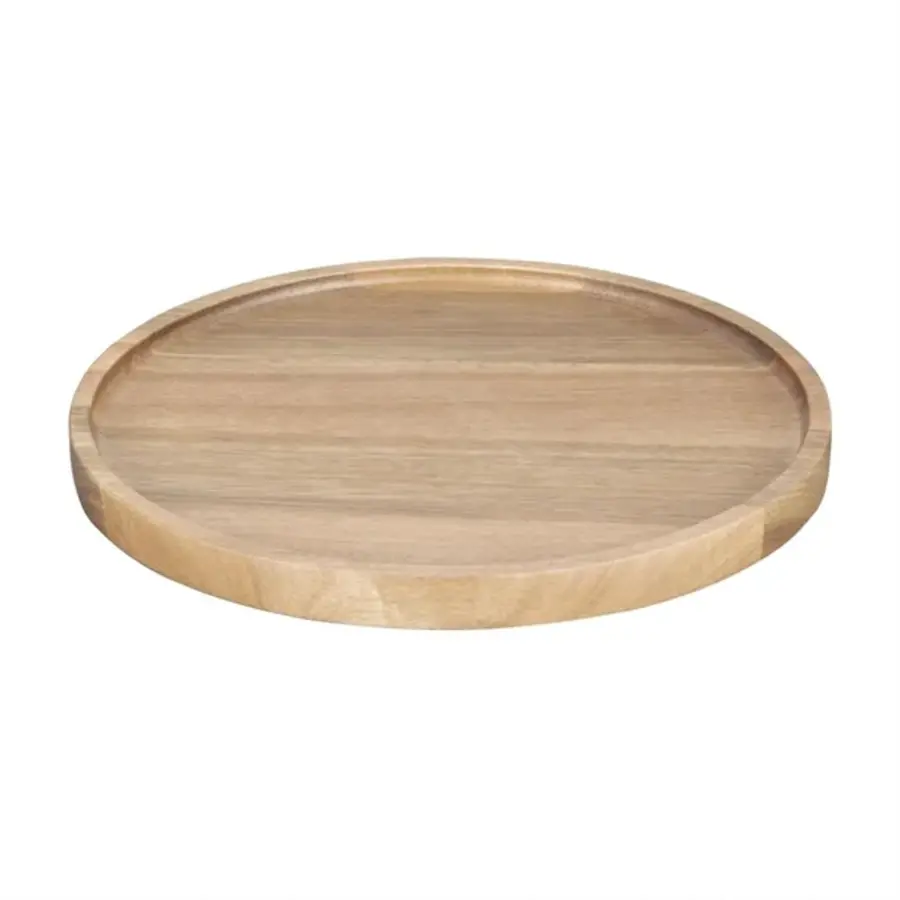 Acacia Round Plates | 250(D)mm