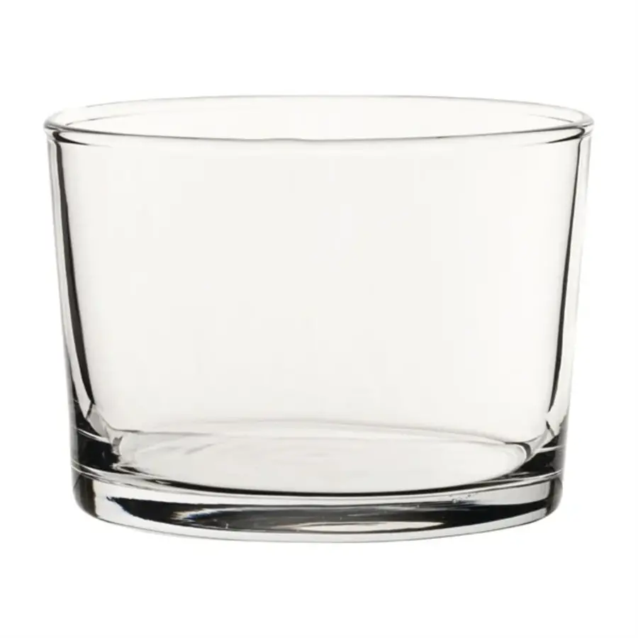 Tubo-Becher 220 ml | Glas | 12 Stück | 6,1 (H) x 8,3 (Ø) cm