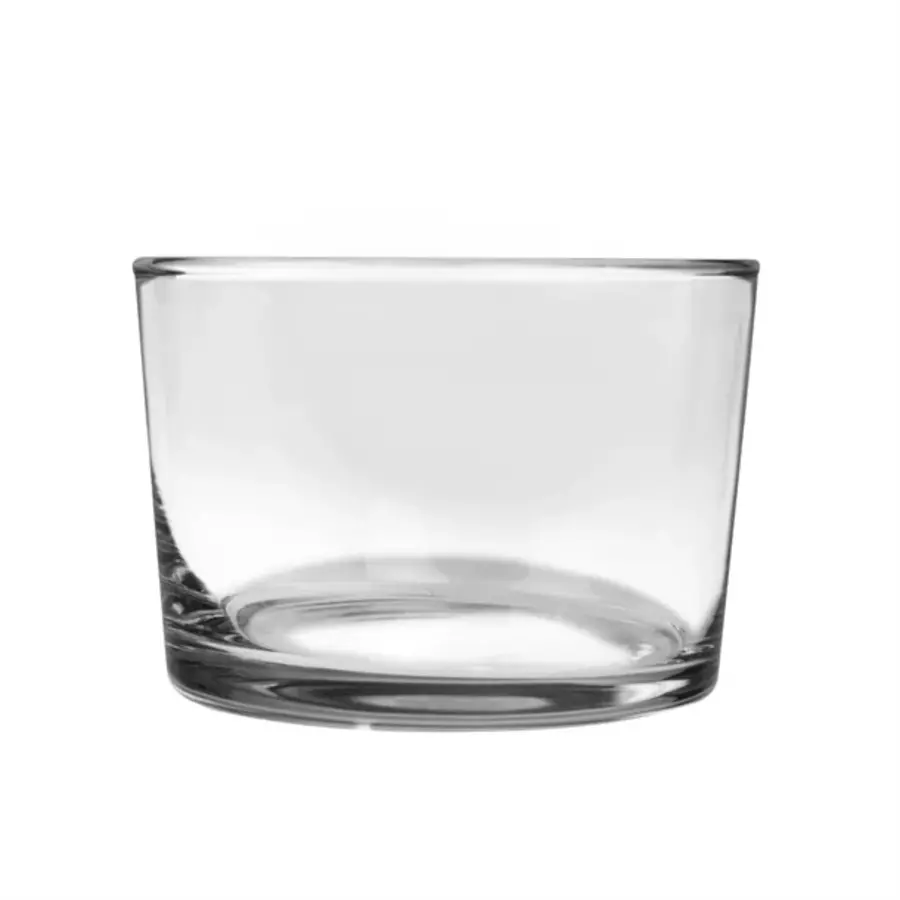 Tubo-Becher 220 ml | Glas | 12 Stück | 6,1 (H) x 8,3 (Ø) cm