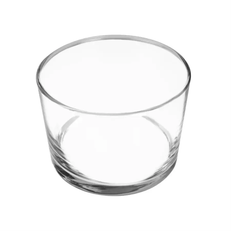 Tubo-Becher 220 ml | Glas | 12 Stück | 6,1 (H) x 8,3 (Ø) cm