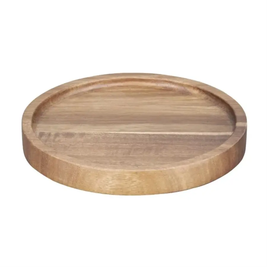 Olympia Acacia Round Plates | 150(D)mm