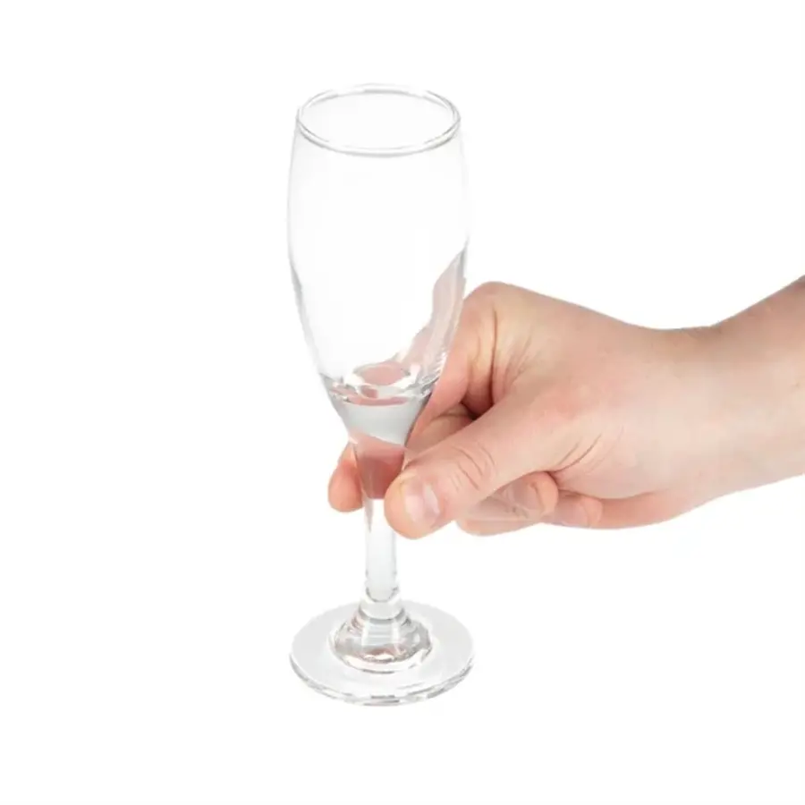 Solar Sektgläser 170ml | 24 Stück | 19,5 (H) x 6,7 (Ø) cm