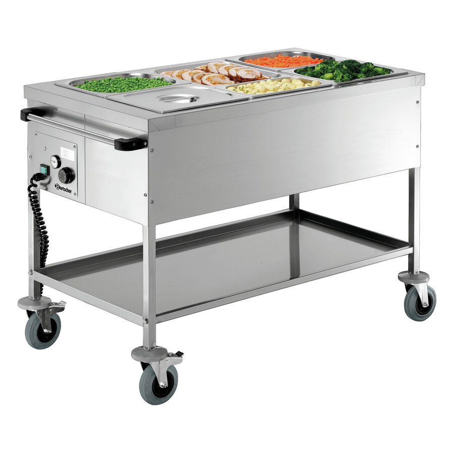 Food transport trolley | 3 x 1/1 GN