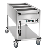 Food transport trolley WB3110 | w60x d113.5x h37cm