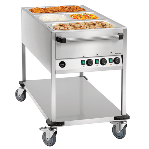  Bartscher Food transport trolley WB3110 | w60x d113.5x h37cm 