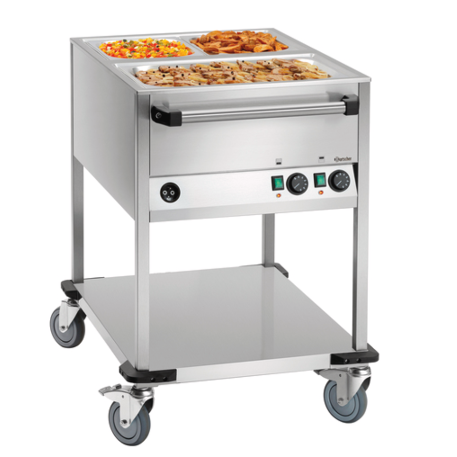 Food transport trolley WB2110 | w60x d73x h37cm