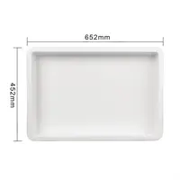 PP dough box | 650 x 455 x 85mm