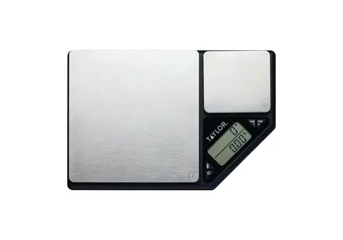  Balance de cuisine numérique à double plateforme Taylor Pro | 5 kg/500 g 