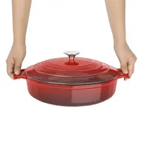 Red round casserole | 3.5Ltr