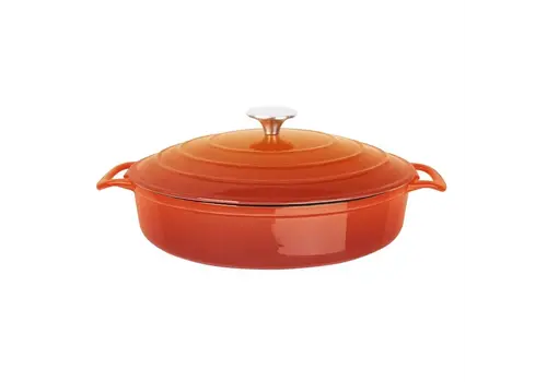  Vogue Orange round casserole | 3.5Ltr 