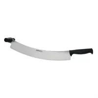 Dutch cheese knife | black handle | 38cm | Stainless steel |