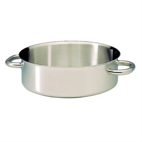  HorecaTraders Matfer Bourgeat sauteuse pan without lid | 40cm | 19L 