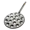 HorecaTraders Poffertjes-Pfanne aus Stahl von Debuyer | ø 27 cm
