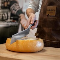 Universal-Käsemesser | schwarzer Griff | Edelstahl | 38,3 (l) cm