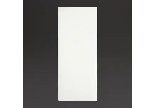  HorecaTraders Serviette de table recyclable Fiesta Tablin | Blanc | 48x40cm 