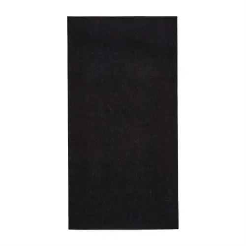  Fiesta Recyclable 3-Ply Dinner Napkins | black | 400mm | (1000 pieces) 