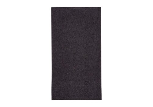  Serviettes de table recyclables | noir | 330 mm | (2000 pièces) 