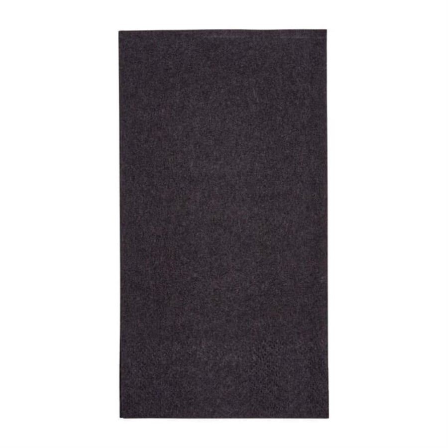 Recycelbare Lunchservietten | schwarz | 330 mm | (2000 Stück)