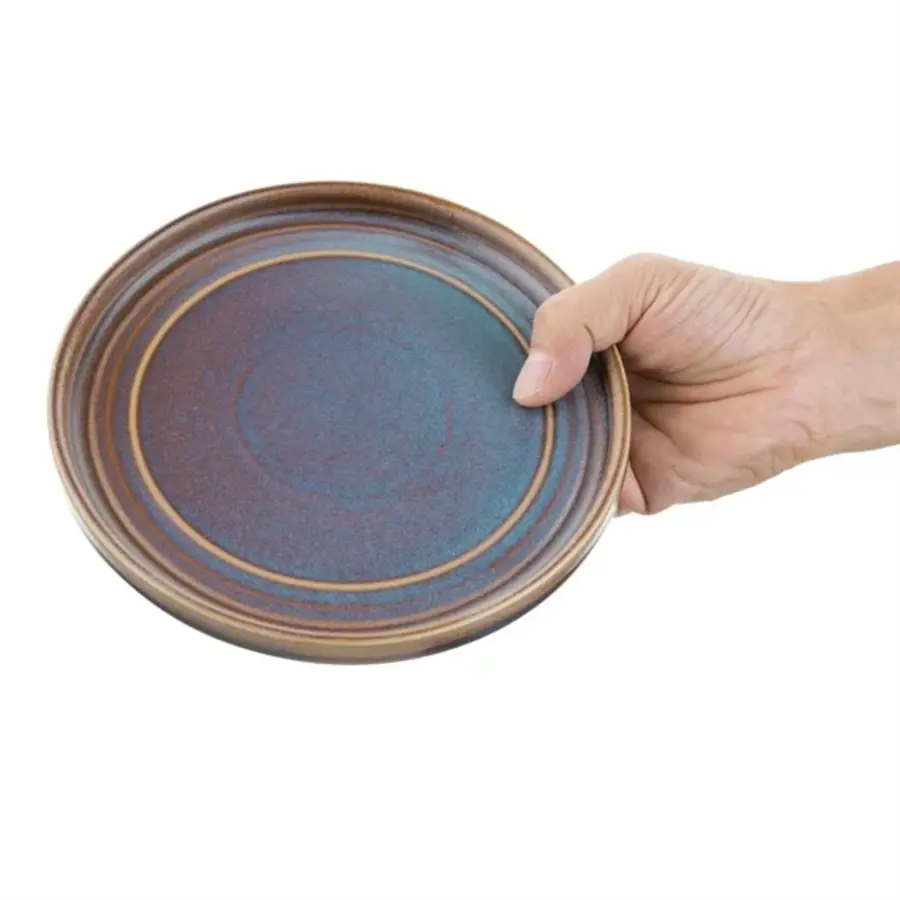 Cavolo flat round plate | 180 mm | (box 6)