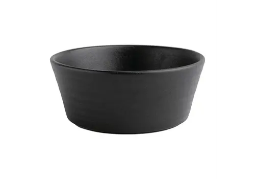  Olympia Cavolo black flat round bowl | 143mm | (box 6) 