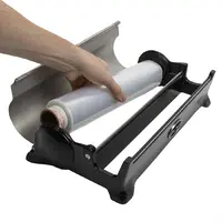 Rock foil dispenser | Black | Aluminum | 10,8(h) x 21,1(w)cm