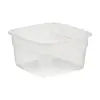 Cambro  Pot de conservation alimentaire FreshPro | 473 ml | Polypropylène | 0,05 (h) x 9,5 (l) x 9,5 (p) cm