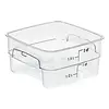 Cambro FreshPro Camsquare food storage box | 1.9L | Polycarbonate | 10(h) x 18.5(w) x 18.5(d)cm