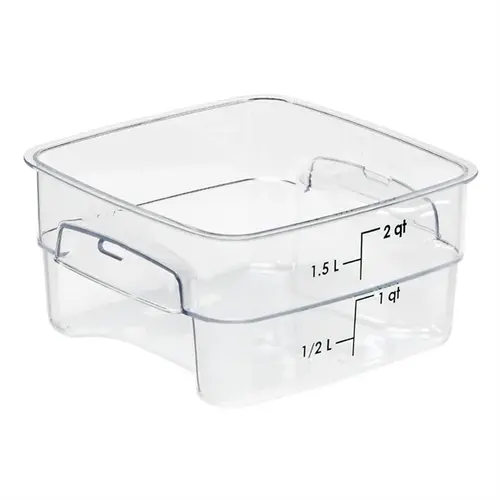  Cambro FreshPro Camsquare food storage box | 1.9L | Polycarbonate | 10(h) x 18.5(w) x 18.5(d)cm 